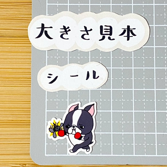 ボストンテリアちゃんのフィラリア予防。101-