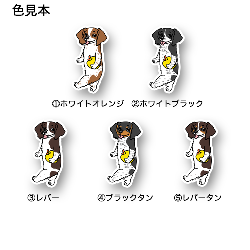 お気に入りのアヒルとブリタニースパニエルちゃん。125-
