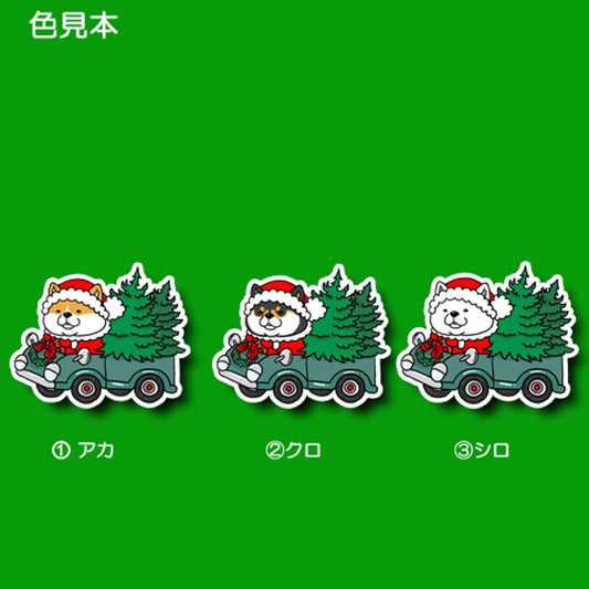 ツリーの配達中のシバちゃん。39-13