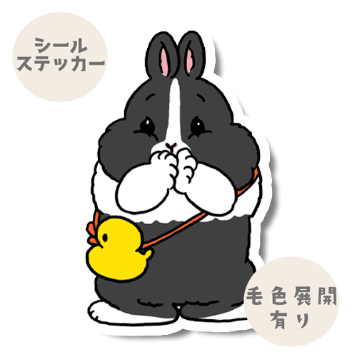ちょっぴり嬉しいことがあったネザーランドドワーフちゃん。185-4