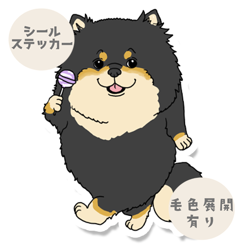 駄菓子屋さんに行ったポメチワちゃん。102-4