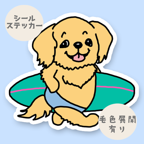 サーファーゴールデンちゃん。32-13
