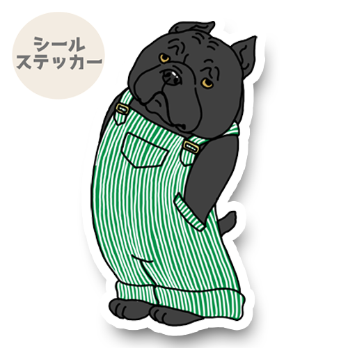 オーバーオールのカネコルソさん。23-6