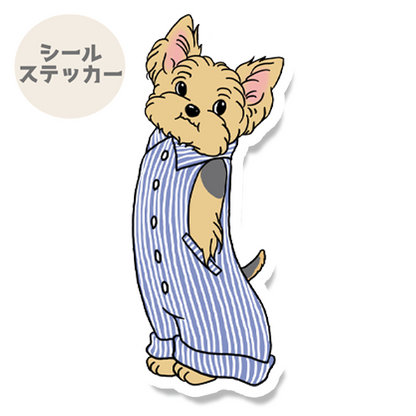 オーバーオールのヨーキーちゃん。114-27