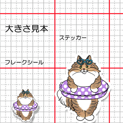 プールの準備できたノルウェージャンちゃん。155-7