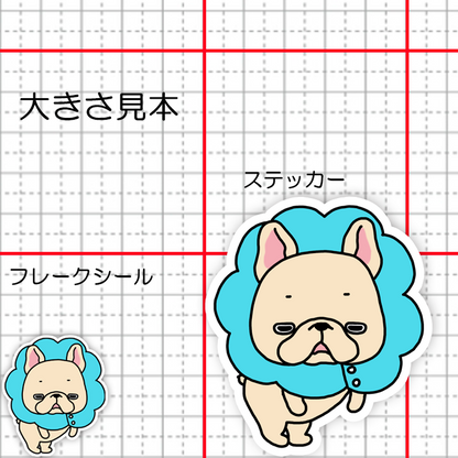 エリザベスカラーが嫌なフレブルちゃん。96−348