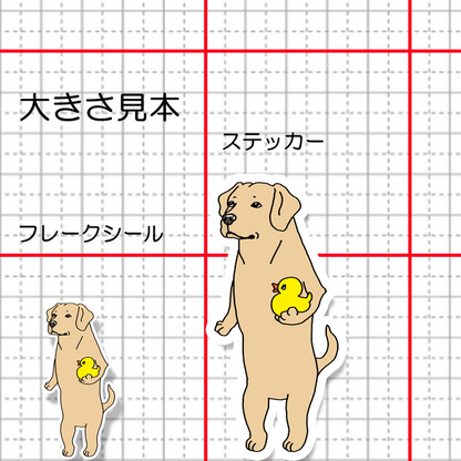 ダック持ってるラブラドールちゃん。117-5