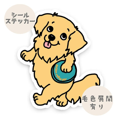 フリスビーで遊ぶゴールデンちゃん。32-5