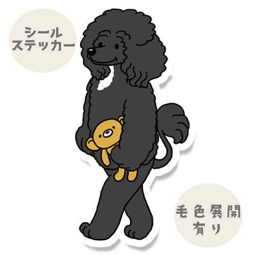 てくてくポーチュギーズウォータードッグさん。129-1