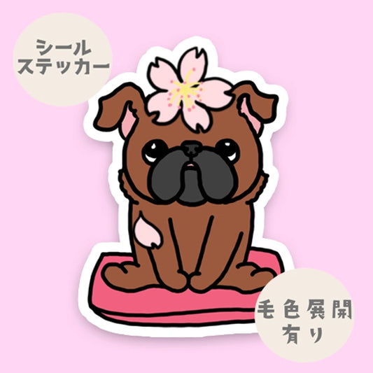 プチブラちゃんの春のご挨拶。86-