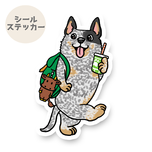 おでかけオーストラリアンキャトルドッグちゃん。19-3