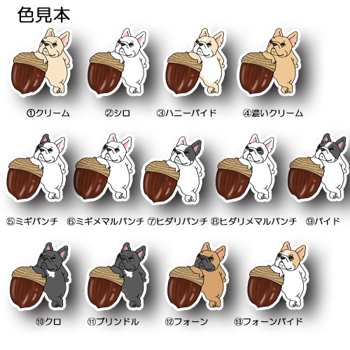 いいドングリ見つけたフレブルちゃん。96−14