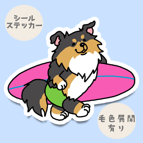 サーファーシェルティちゃん。38-16