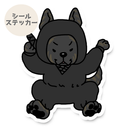 飛ぶニンジャ甲斐犬。22-15