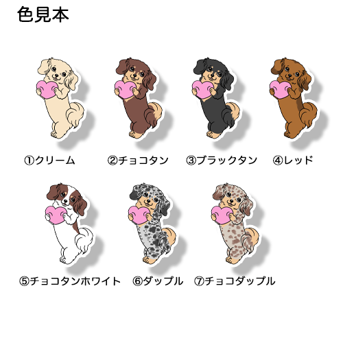 ハートを渡したいチワックスちゃん。60-8