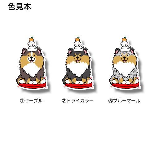 巳年のシェルティちゃん。38-18