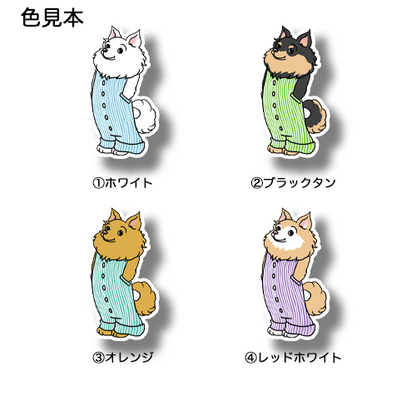 オーバーオールのポメックスちゃん。186-1