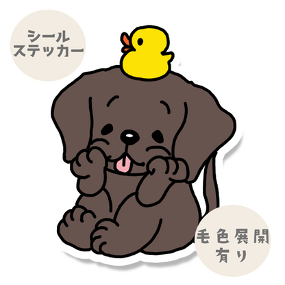 タイクツなラブラドールちゃん。117-10