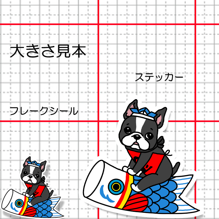端午の節句のボステリちゃん。101-25