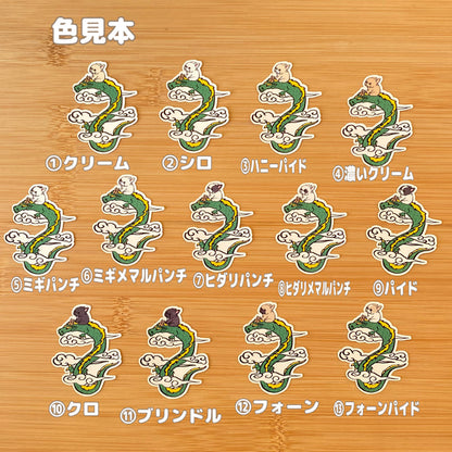 龍に乗ったフレブルちゃん。96−368