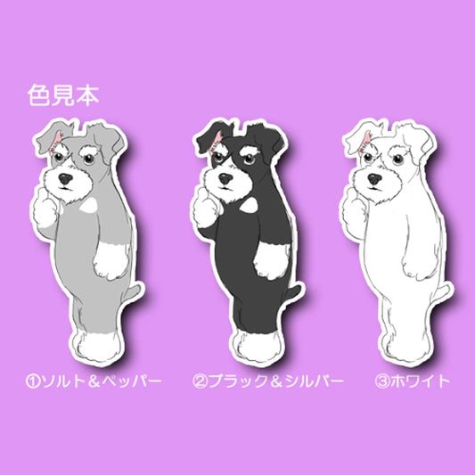 考えてるシュナウザーちゃん。44-18