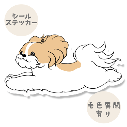 飛ぶ！マルシーズーちゃん。108-12