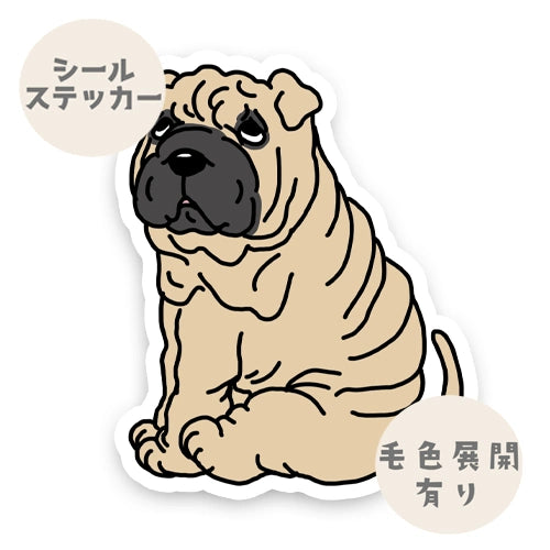 おすわりしてるシャーペイさん。41-3