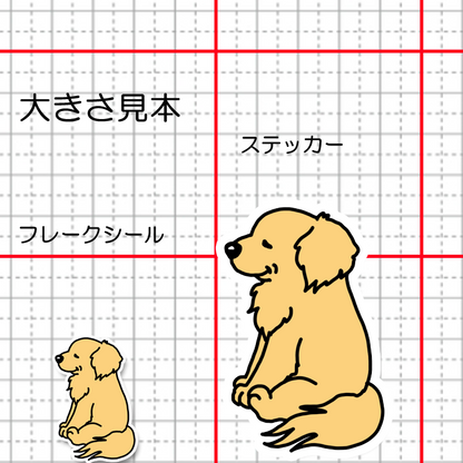 おりこうさんで待ってるゴールデンちゃん。32-10