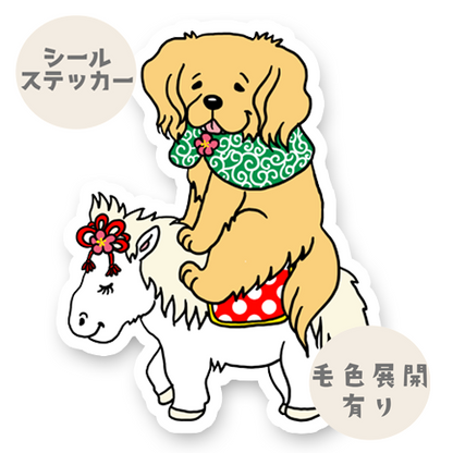 午年のゴールデンちゃん。32-25
