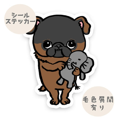お留守番して待ってるプチブラバンソンちゃん。86-