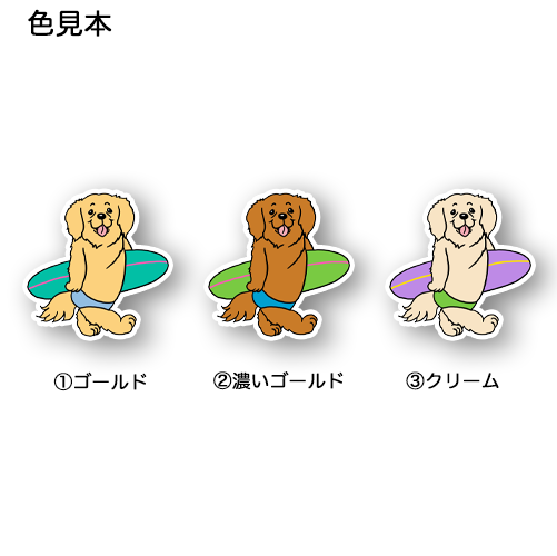 サーファーゴールデンさん。32-26