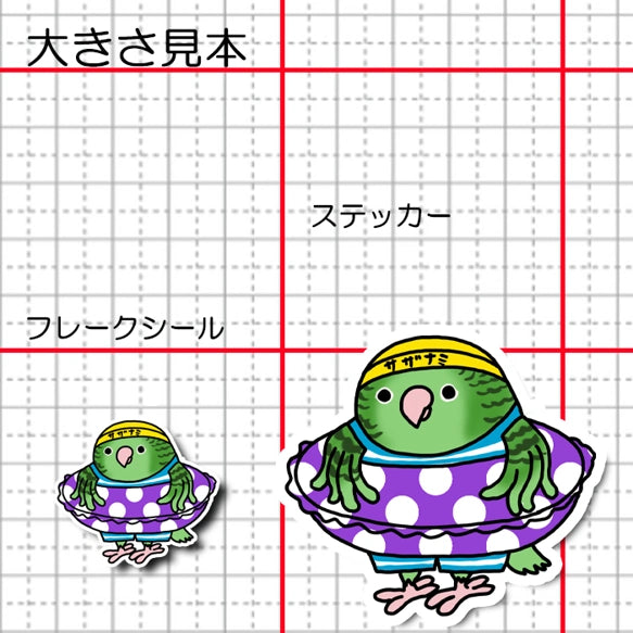 プールに入りたいサザナミインコちゃん。
