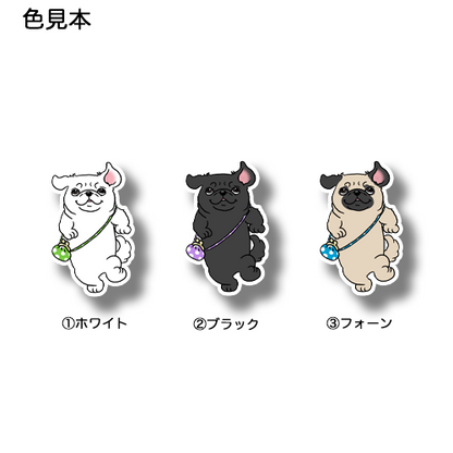 お買い物が楽しみなパグペキちゃん。182-2