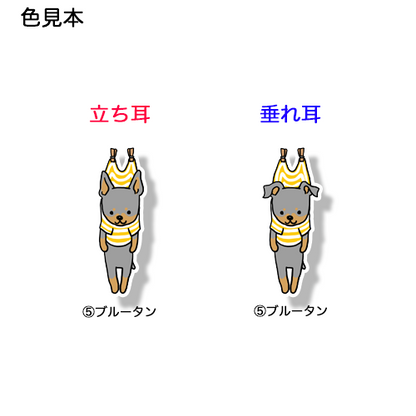 干されちゃったミニピンちゃん。113-23