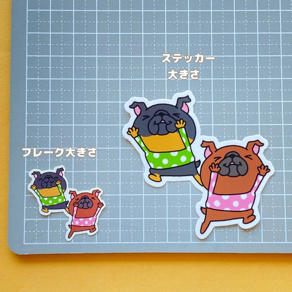 ヤッホー！って大喜びのプチブラバンソンちゃんズ。86-