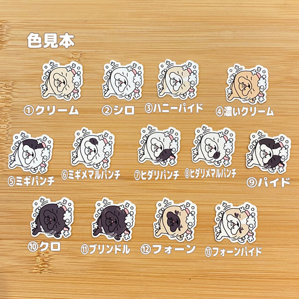 シャンプーの時にブルブルしちゃうフレブルちゃん。96−369
