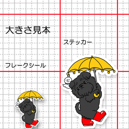 梅雨の散歩で出会ったアーフェンピンシャーちゃん。1-11