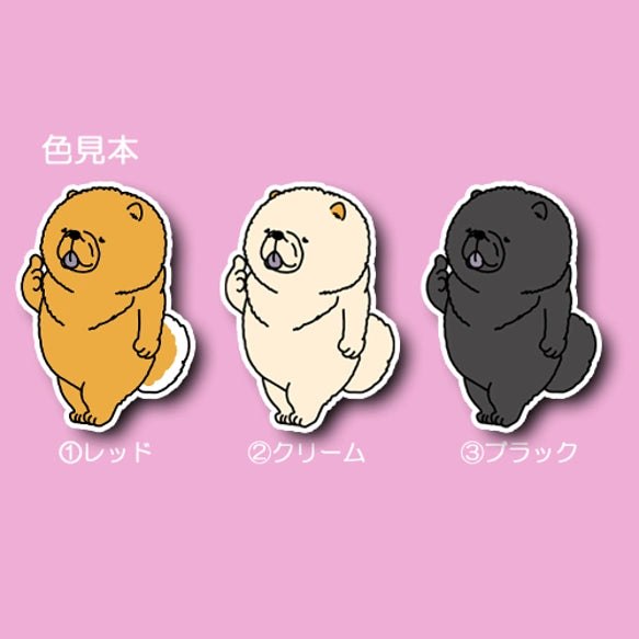えっとね、って言ってるチャウチャウさん。59-5