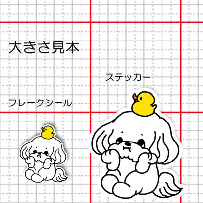 考えてるマルチーズちゃん。109-
