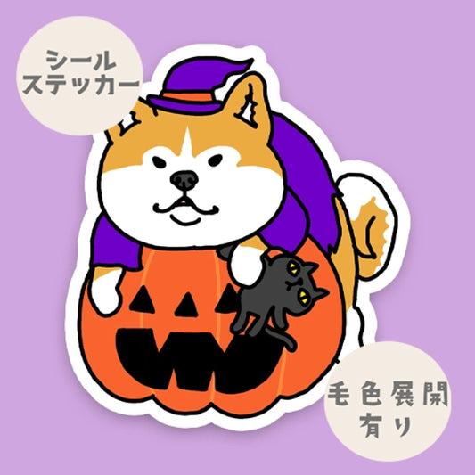 オバケカボチャとアキタイヌさん。3-18