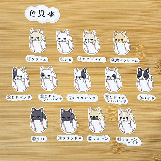 野球ボール大好きフレブルちゃん。96−161