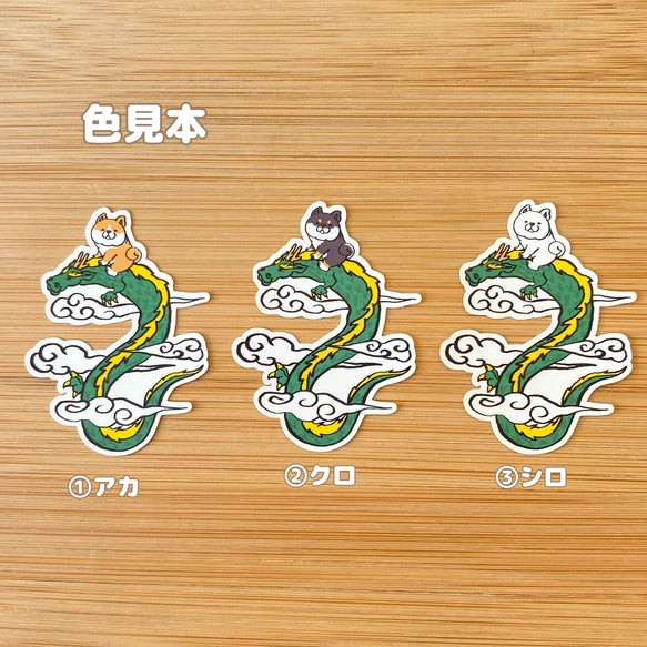 龍に乗ったシバちゃん。39-17