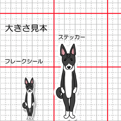 たたずむバセンジーさん。78-5