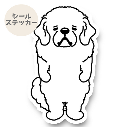 たたずむピレネーさん。27-18