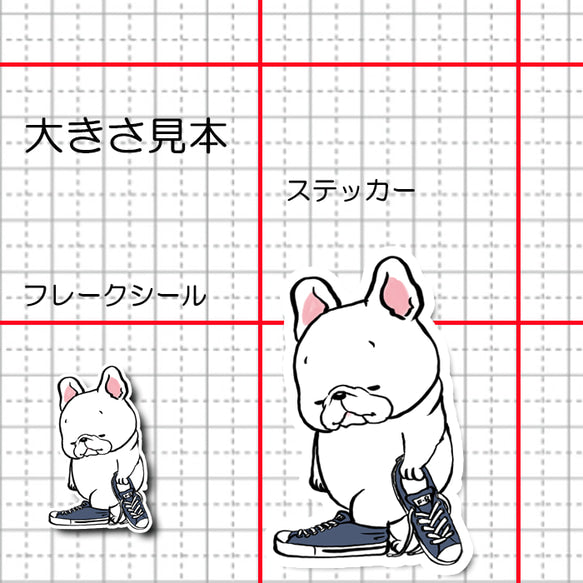 スニーカー履いてみるフレブルちゃん。96−523