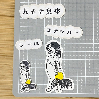アヒルをつかまえたイングリッシュセター。12-3