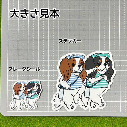キャバリアちゃんの夏のお散歩。26-15
