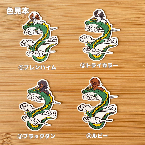 龍に乗ったキャバリアちゃん。26-19