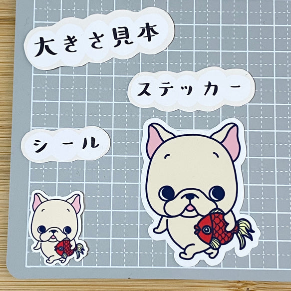 お気に入り金魚とお散歩フレブルちゃん。96−131