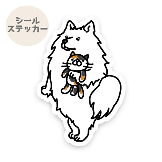 おりこうさんでお留守番してる日本スピッツちゃん。70-